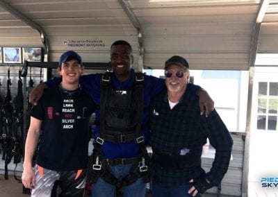 Tandem Skydivers who meet the Skydiving Requirements at Piedmont Skydiving