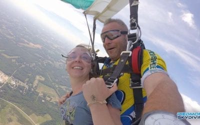 Concentrated Inspiration: Piedmont Skydiving Welcomes Dynamo Jarrod Spears to the Sky