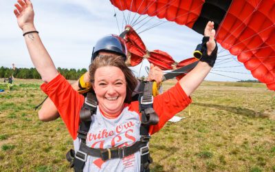 Finding Joy in the Face of ALS: One Woman’s Skydiving Bucket-List Adventure